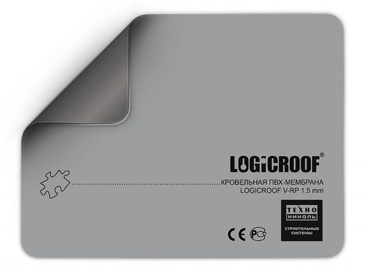 ПВХ Logicroof V-RP 1,2 мм мембрана серая 2,10x25 м