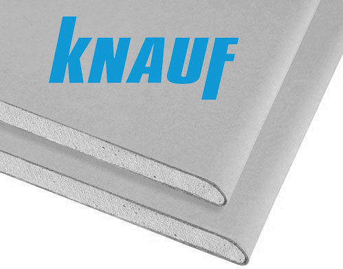 ГКЛ KNAUF 2500x1200x9,5 мм